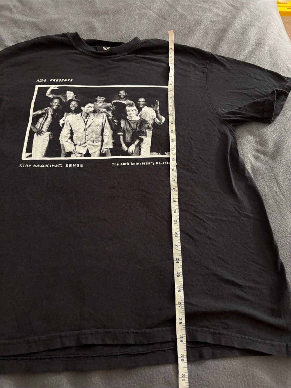 A24 Talking Heads Stop Making Sense 40th Anniversary Tee XL - Picture 4 of 8